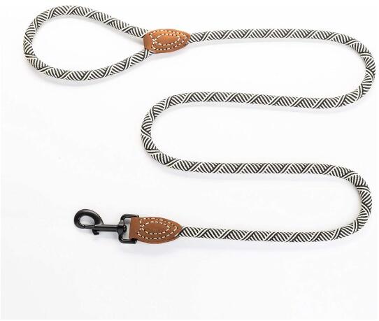 Thick Rope Adjustable Dog Leash Leads Nylon Training Walking Leashes For Strongest Pulling