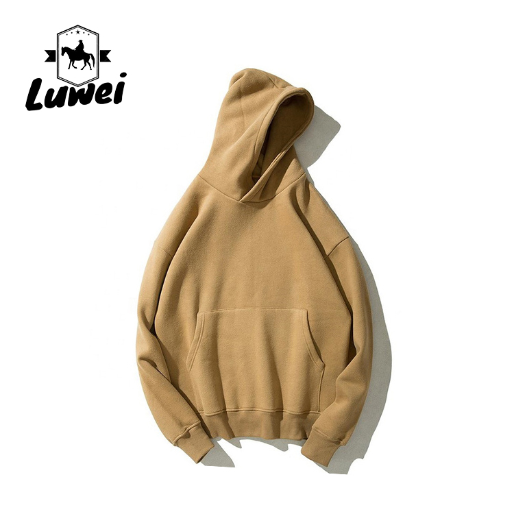 Winter Athletic Sublimation Plain Blank Moletons Sweat-shirt Blank Cotton Pastel Pullover Washed Plus Size Men's Hoodies