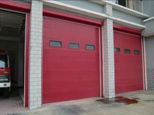 Wholesale Powder Coated Insulated Sectional Doors Factory Double Overhead Insulated Sectional Vertical from china suppliers
