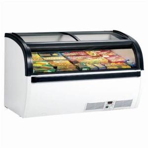 Wholesale Accurate Temperature Display Chest Freezer , Commercial Chest Freezer Glass Top from china suppliers