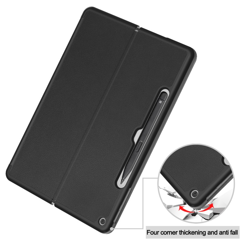Custom Anti-Collision Leather Tablet Case for Microsoft Surface Pro 4 5 6 7 7+ 12.3 Inch Precise Cutouts Multi-Angle Stand