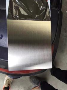 Wholesale Hairline Stainless Steel Sheet Grade 304 304L 316L 430 ASTM Standard Stainless Steel Hairline Finish Sheet from china suppliers