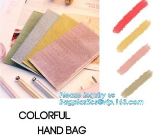 Wholesale pencil handbags, makeup bags, School office supplies handle zipper file document bag,creative cartoon transparent froste from china suppliers