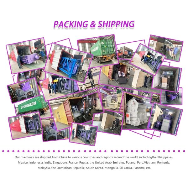 Equipment packaging and shipping specifications
