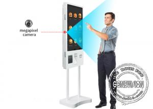 Wholesale Camera Inbuilt 32 Inch Self Service Payment MacDonalds Kiosk For Clothing Outlet from china suppliers