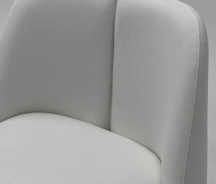 Minimalist 5 Star Hotel Lobby Furniture Velvet Single Lazy Sofa Chair