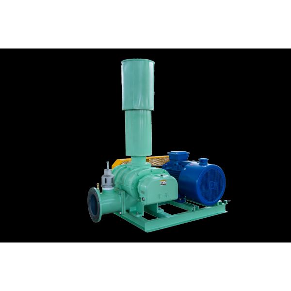 50mm Twin Lobe Roots Blower Capacity With 9.8-196kpa Boost 0-80.C Temperature Range