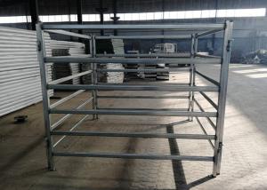 Wholesale Normal Size Horse Round Pen Panels , Hot Dip Galvanised Arena Corral Panels from china suppliers