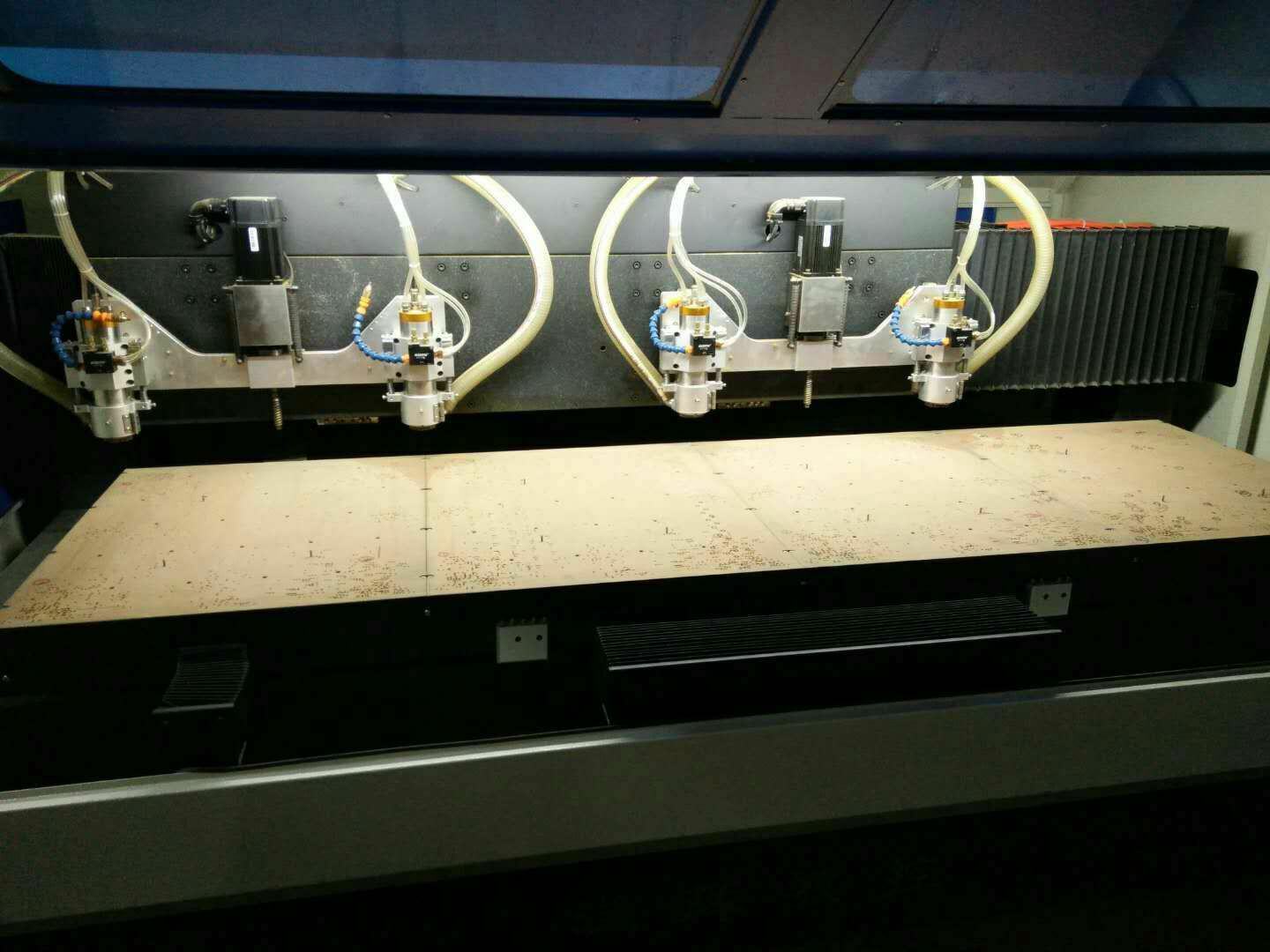 Used PCB Four Heads CNC Machine