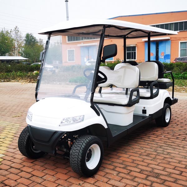 6 Seater Golf Carts Customized Lead Acid Battery Operated For Sale Off Road