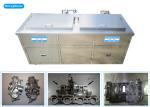 Double Tank Ultrasonic Automotive Parts Cleaner 3 Phases Ultrasonic Cleaning