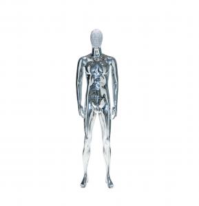 Wholesale Window Display Silver Male Mannequin , 196CM Height Standing Male Mannequin from china suppliers