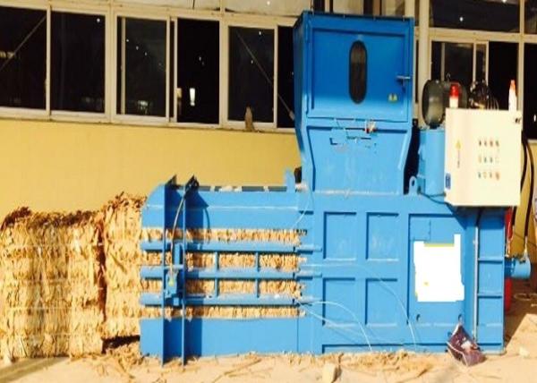 Hydraulic Baler Semi Automatic Strapping Machine With Four Door For Waste Paper