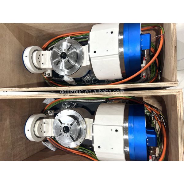 Direct Drive Torque Motor Cradle Five Axes 5axis Rotary Table with Ourth-axis Function and Five-axis Function Technical Service