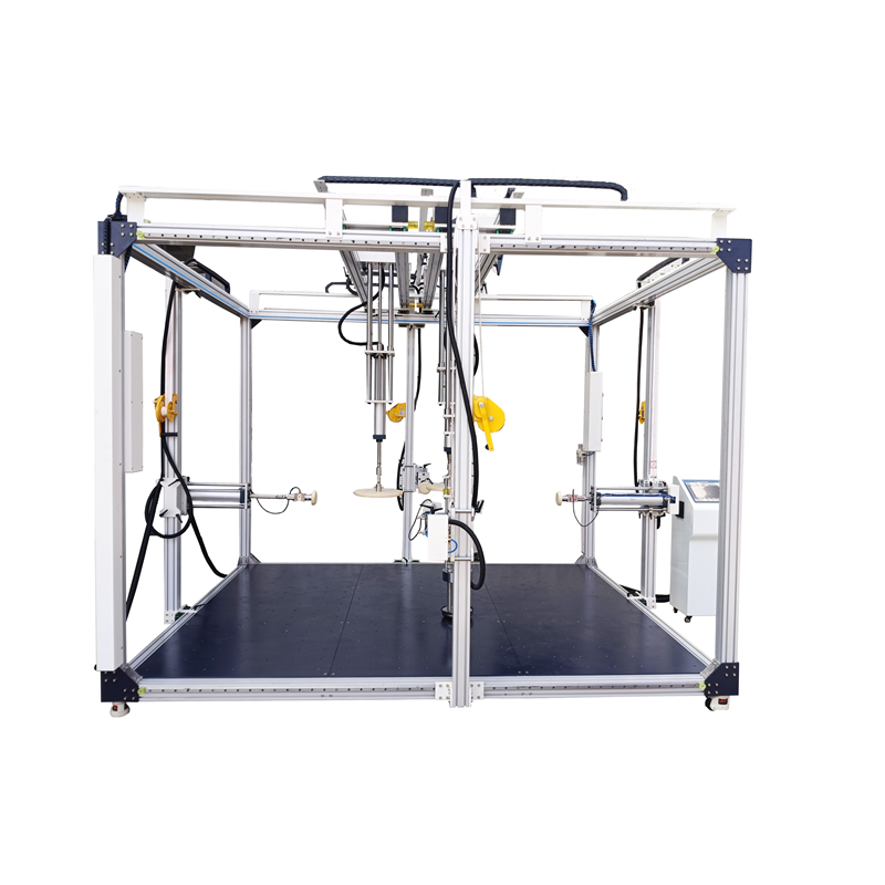 Professional Desk Integrated Fatigue Testing Machine EN12520 Standard Multi-Channel for Furniture Certification Lab