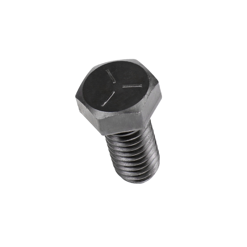 High Strength DIN933 Carbon Steel Hexagon Bolt with Oxidation Blackened Outer Hex Head