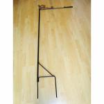 Outdoor Steel Double Side Advertising Sign Flag Yard Stand Metal Post Display
