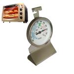 58mm Diameter Hanging Oven Thermometer Stainless Steel Glass Lens Inside