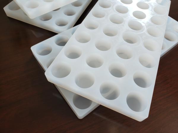 -60°C To +260°C 10 Bar Heat Resistant Silicone Rubber Washers , Silicone Rubber