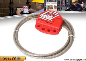Wholesale Cable Safety Lock Out 1.8M Adjustable Length Stainless Steel Material from china suppliers