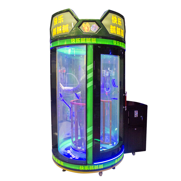 Money Grabber Arcade Machine Cabinet Bill Acceptor PVC Material For Game Center