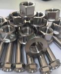 Titanium Alloy TC4 Mechanical Fasteners Bolts Nuts Screws Corrosion Heat