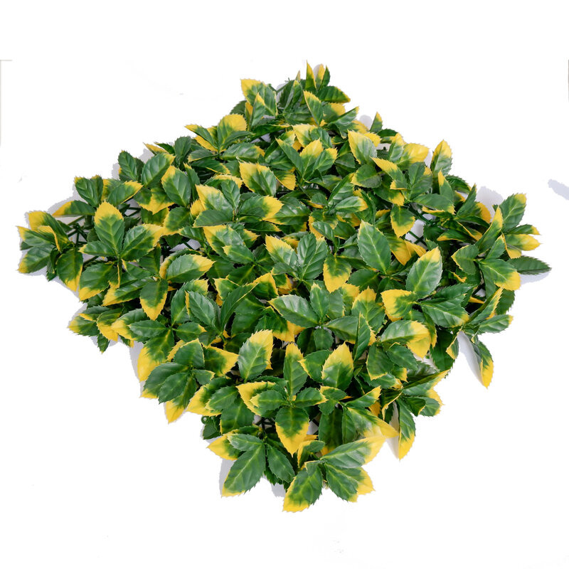PP PE Synthetic Fake Grass Wall Panels For Noise Reduction