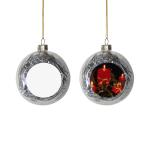 Christmas Gift Personalized Sublimation Glass Christmas Ball