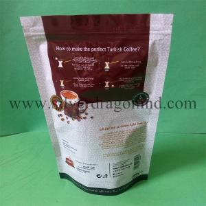 China coffee bags producer, stand up coffee bags with zipper, reclosable and with one-way valve, highest quality, lowest price on sale
