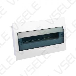 Wholesale Circuit Breaker Plastic Distribution Protection Box Indoor Wall Mounted Plastic Electric Transparent Cover from china suppliers