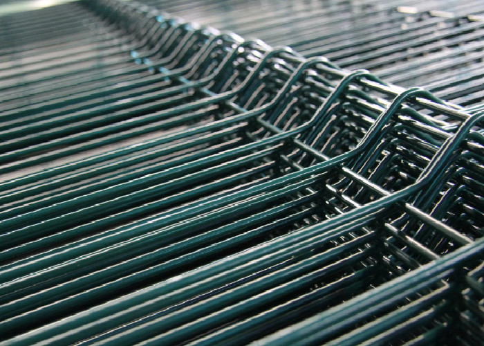 Triangle Bending Fence Panel Low Carbon Steel Custom Heights School Garden Guard