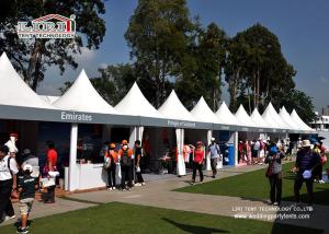 Wholesale 5X5M White Outdoor Event Tents With High Peak for Catering and Wine Festival from china suppliers