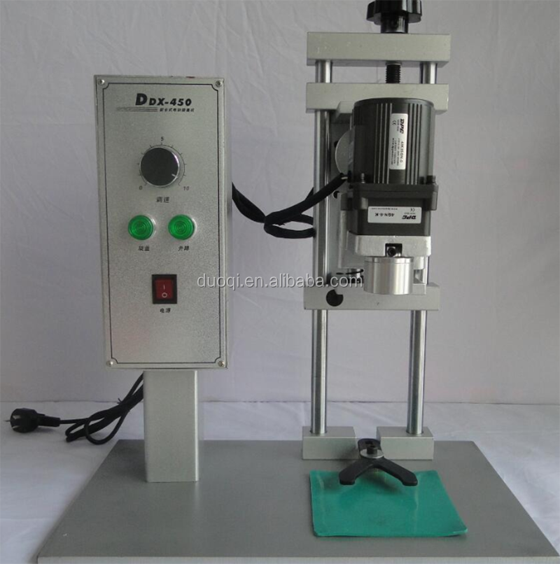 Easy to Operate DUOQI DDX-450 II Mineral Processing Line Water Bottle Oil Bottle Honey Jar Capping Machine