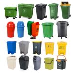 Dustbin Wheelie Trash Storage Bucket Recycle Waste Bins Dustbin Large Size