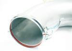 Ventilation Air Duct Heavy Duty Hose Clamps White Silver Seamless Connection