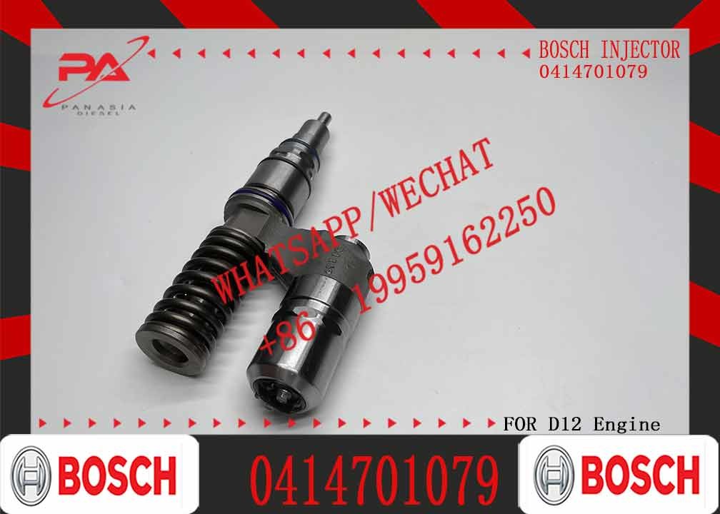 Diesel Engine Fuel Injector 0414701079 Common Rail Injector