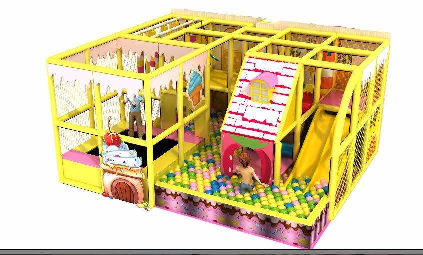 Princess Castle Indoor Play Area For Toddlers ISO9001 ocean Themes Balorama