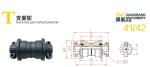 Hitachi ZAX330/350/360-3 Excavator Roller Bearing Wheel Support Sprocket Bottom