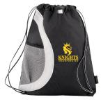 Promotional Custom Logo Printed String Bags Sport Girls Drawstring Bag