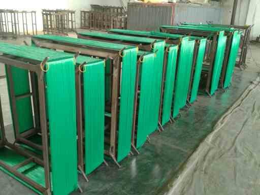 Green Color PP Monofilament Extruder Machine Single Screw Extruder Design