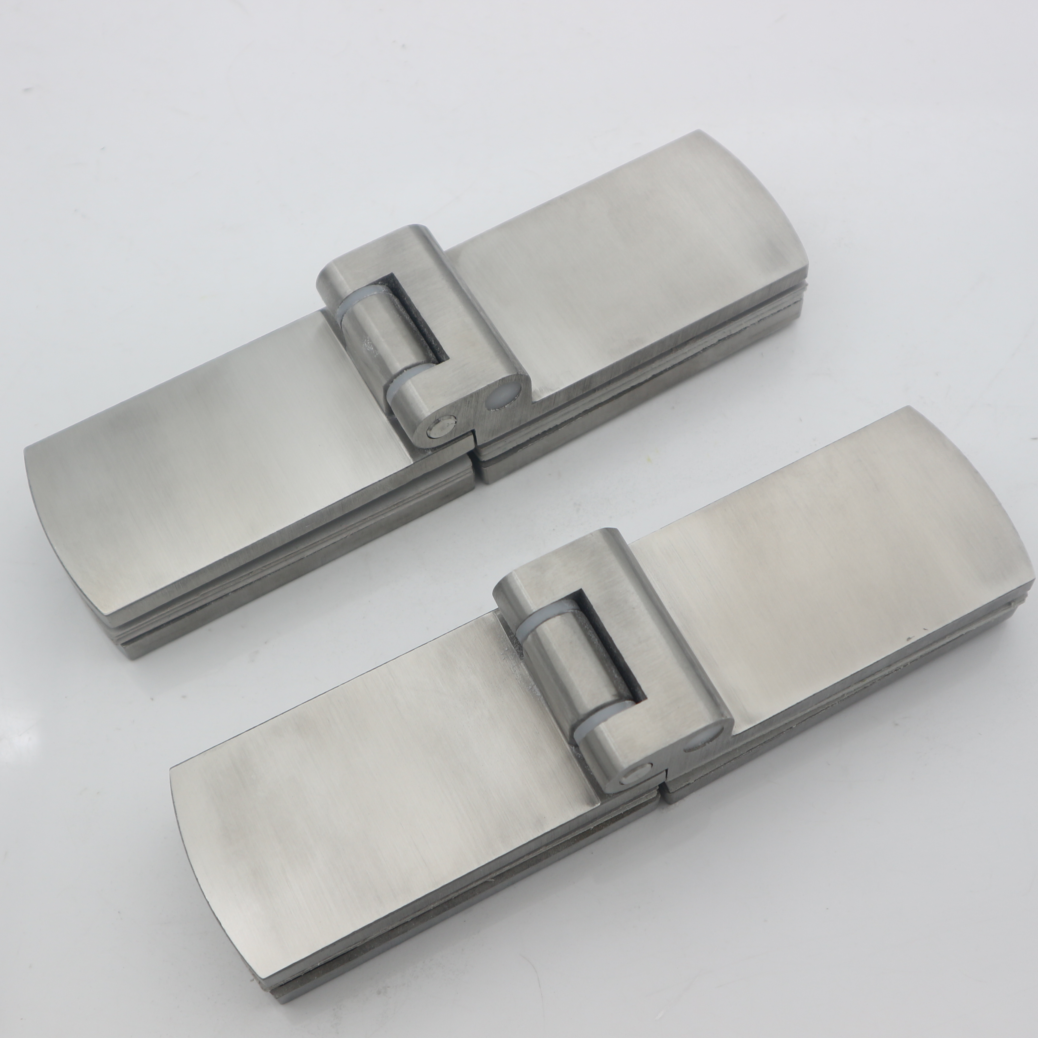 Design Folding Glass Barn Door Stainless Sliding System for Normal Finish Satin/Polish