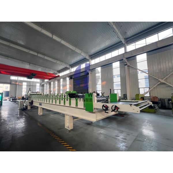 High-Precision Durable C8 C21 Double Layer Trapezoidal Roll Forming Machine with PLC Control System