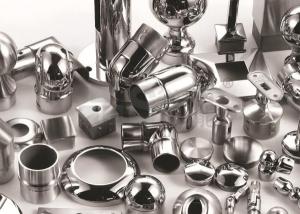 Wholesale 304 SS Handrail Fittings Stainless Steel Elbow Cross Tee Cap Reducer Flange from china suppliers