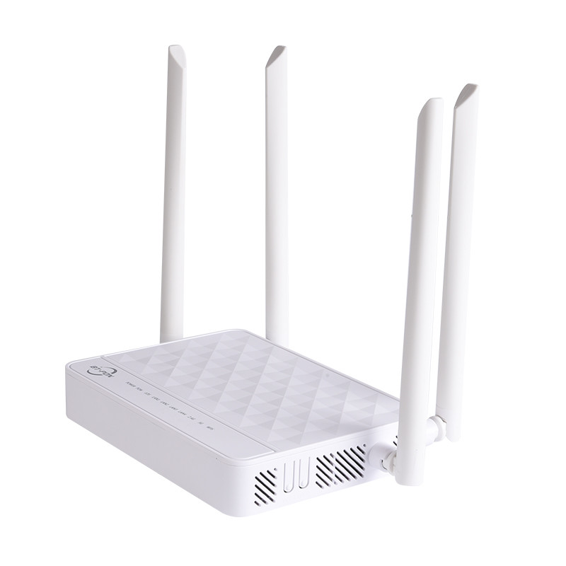 40MHz 80MHz 1310nm XPON ONU FTTH 4GE DUAL BAND WIFI NETWORK