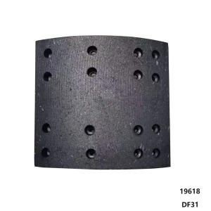 Wholesale DAF Truck Brake Linings With Rivets 19618 19617 DF31 DF30 from china suppliers