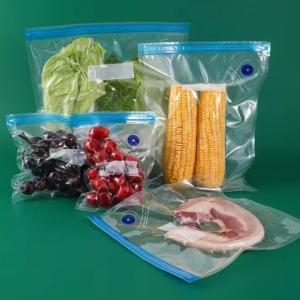 Wholesale Say Goodbye To Food Wastage With Food Vacuum Zipper Bags Reusable Item from china suppliers