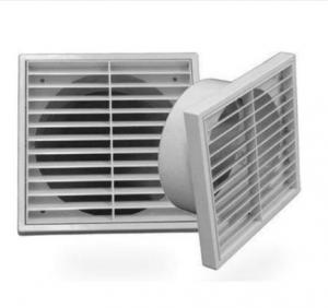 Wholesale Customized Square Grille for Air Extractor Fan Accessories White Air Extractor Fan from china suppliers