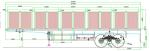 50 Ton Van Box Semi Trailer Leaf Spring Suspension