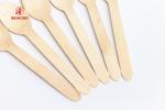 Natural Eco Friendly Wooden Disposable Biodegradable Cutlery Wood Knife Fork Set