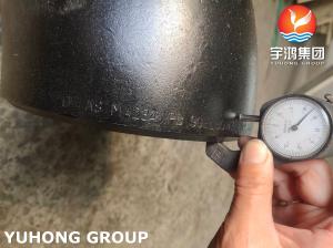 Wholesale ASTM A234 WPB Carbon Steel 90 Degree Long Radius Elbow Black Painted Fitting from china suppliers